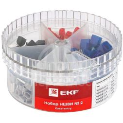 Набор НШВИ(2) №2 (2х0.5-2х2.5кв.мм) PROxima EKF nabor-nshvi-2