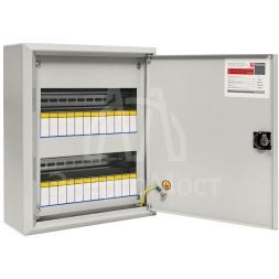 Щит ЩРН-24 (з) пласт. замок EKF mb21-24n