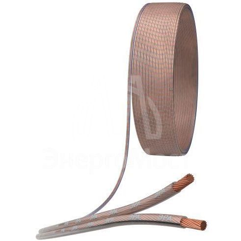 Кабель акустический 2х1.5кв.мм прозр. 100м (м) Эра Б0048274