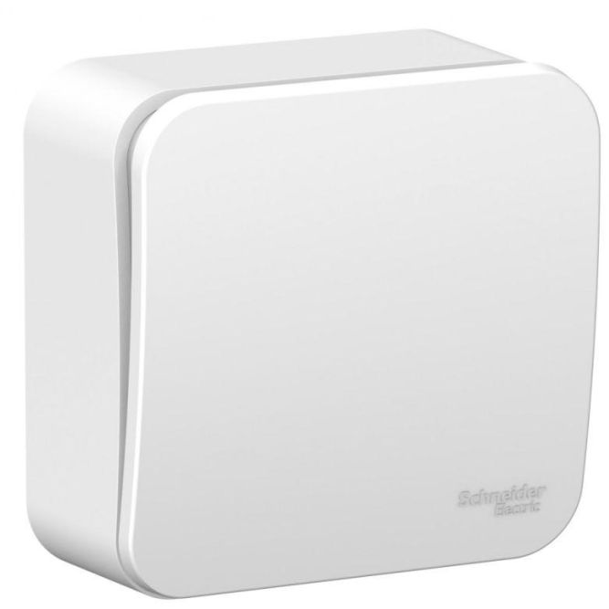 Выключатель 1-кл. ОП Blanca 6А IP20 (сх. 1) 250В с изолир. пластиной бел. SE BLNVA061011