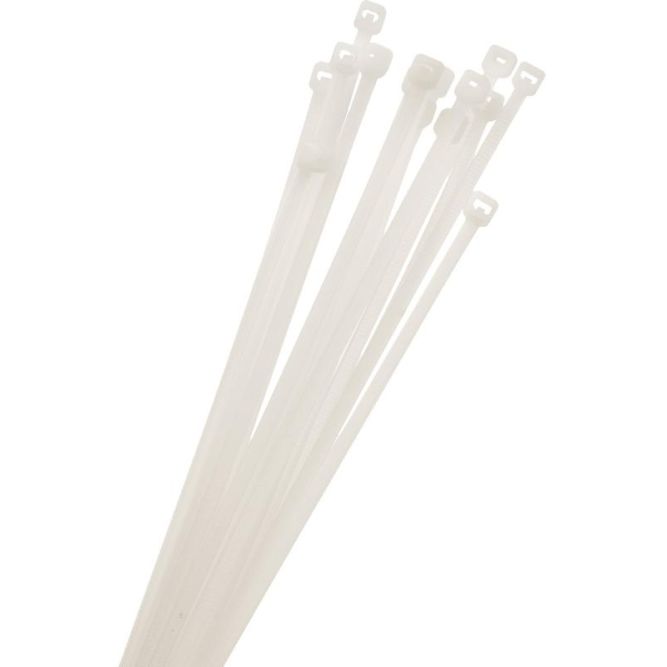 Хомут кабельный PCT 3.6х200-100WH PA6.6 (уп.100шт) JazzWay 5053793