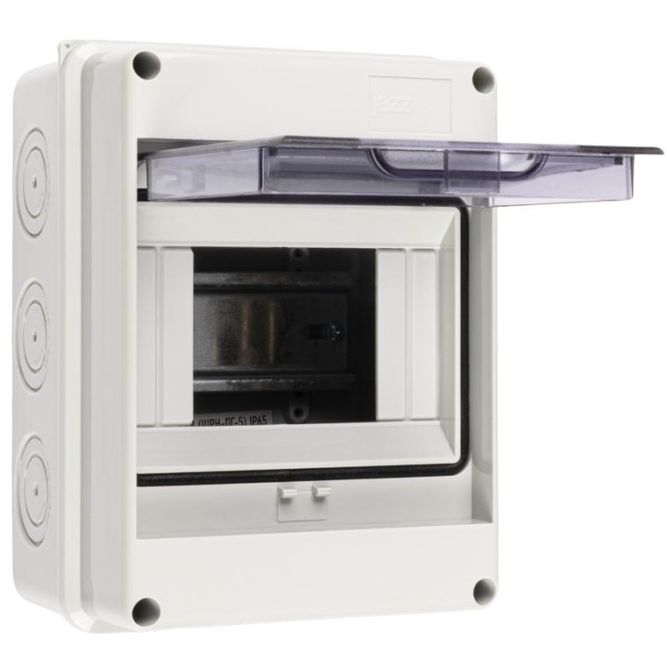 Бокс модульный накладной PDB/W 4005 GR (ЩРН-ПГ- 5) IP65 пластик. Pro JazzWay 5072053