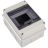 Бокс модульный накладной PDB/W 4005 GR (ЩРН-ПГ- 5) IP65 пластик. Pro JazzWay 5072053