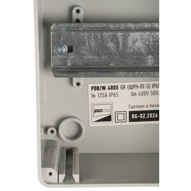 Бокс модульный накладной PDB/W 4005 GR (ЩРН-ПГ- 5) IP65 пластик. Pro JazzWay 5072053