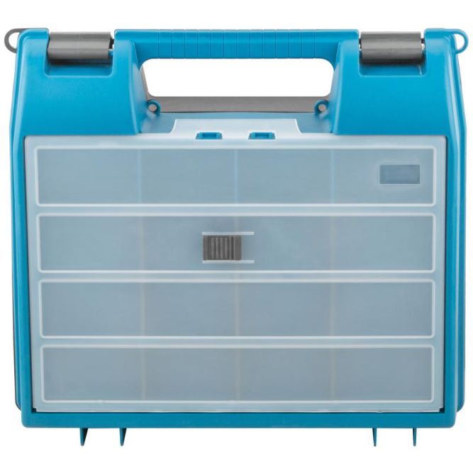 Ящик для дрели 340мм с органайзером12 отделений MOS 65605М