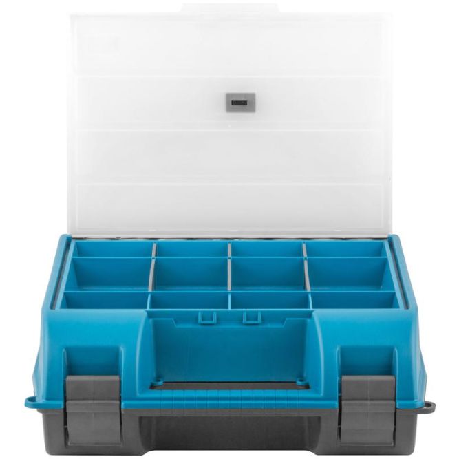 Ящик для дрели 340мм с органайзером12 отделений MOS 65605М