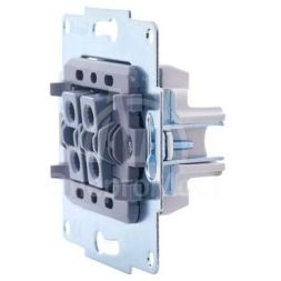 Механизм выключателя 2-кл. СП VESNA бел. LEZARD 742-0288-101