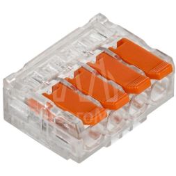 Клемма строительно-монтажная СМК 221-614 (уп.4шт) IEK UKZ40-614-004