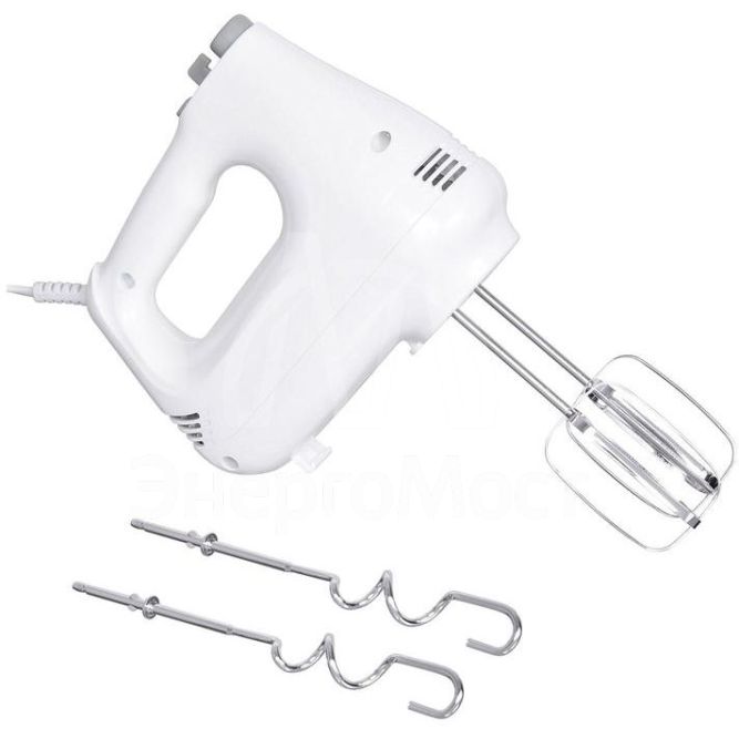 Миксер ручной HYM-H4301 350Вт бел. HYUNDAI 1375286