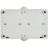 Розетка 2-я ОП Форс РСб22-3-ФБ 16А IP54 с заземл. защ. шторки бел. IEK ERS22-K01-16-54-DC