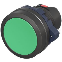 Головка кнопки плоская без фиксации зел. DKC M22P-FMGP