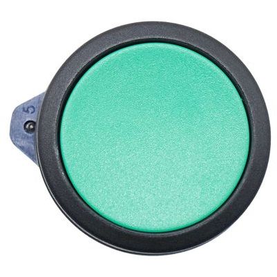 Головка кнопки плоская без фиксации зел. DKC M22P-FMGP