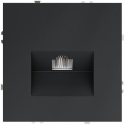 Розетка компьютерная 1-м СП S70 RJ45 кат.6 механизм графит Voltum VLS060107