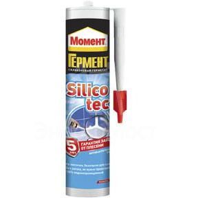 Герметик силиконовый &amp;quot;Момент Силикотек&amp;quot; 280мл бел. Момент Б0002115