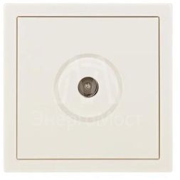 Розетка ТВ оконечная СП ZIMA IP20 слон. кость LEZARD 704-9088-130