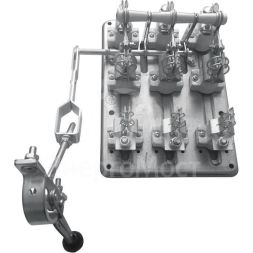 Разъединитель РПС-4 400А левый привод без ППН PROxima EKF rps-400l