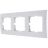 Рамка 3-м Karina горизонт. жемчуж./бел. перламутр LEZARD 707-3000-148