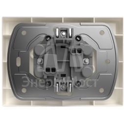 Розетка 2-м СП Pixel 16А IP20 без заземл. в сборе беж. TOKOV ELECTRIC TKE-PX-R2F-C02