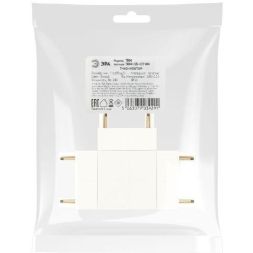 Коннектор Т-образный для тонкого магнитного шинопровода бел. TRM-S5-CT WH Эра Б0059025