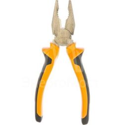 Плоскогубцы (пассатижи) 180мм никелированные двухкомпонентные рукоятки Вихрь 73/6/3/7