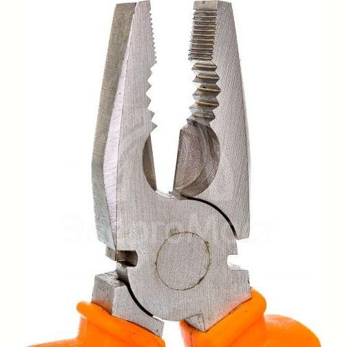 Плоскогубцы (пассатижи) 180мм никелированные двухкомпонентные рукоятки Вихрь 73/6/3/7