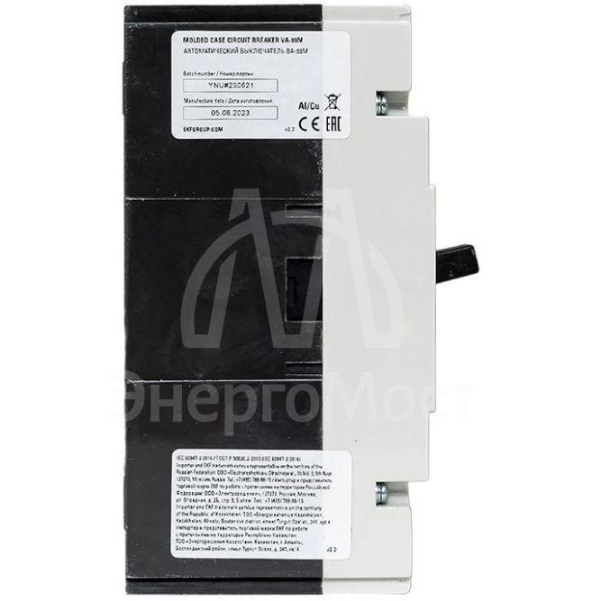 Выключатель автоматический 3п 250/250А 35кА ВА-99М PROxima EKF mccb99-250-250m