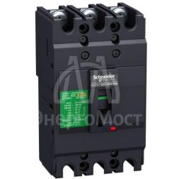 Выключатель автоматический 3п 3т 80А 18кА EZC100N SchE EZC100N3080