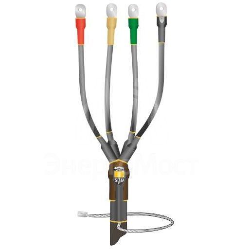 Муфта кабельная концевая универс. 1кВ 1ПКВ(Н)ТпбН-4х(16-25) с болтовыми наконечниками Нева-Транс Комплект 22020145