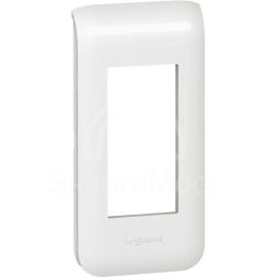 Рамка 1-м Mosaic New верт. бел. Leg 078801