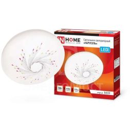 Светильник светодиодный DECO КАРУСЕЛЬ 36Вт 230В 4000К 2340лм 350мм IN HOME 4690612025025