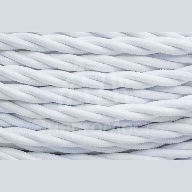 Провод ретро 3х2.5 мат. бел. (уп.50м) Bironi B1-435-71-50