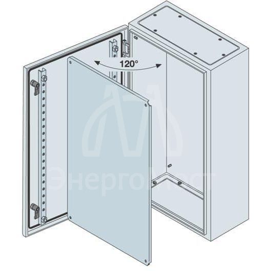 Корпус шкафа IP65 монтаж. плат. 600х600х250 ABB SRN6625K