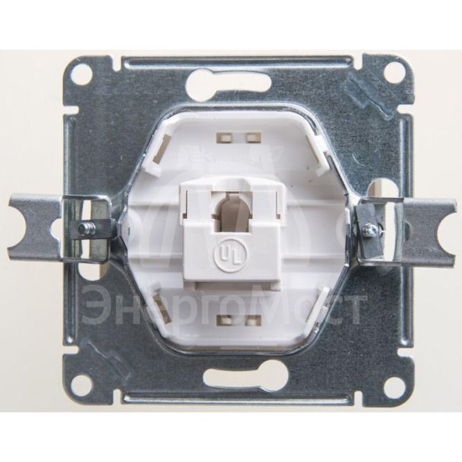 Механизм розетки комп. 1-м Glossa RJ45 CAT.5E перламутр SchE GSL000681K