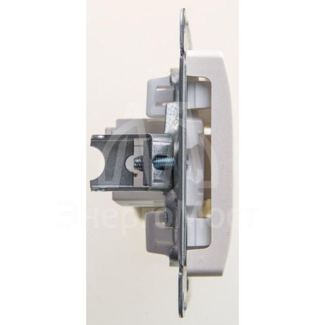 Механизм розетки комп. 1-м Glossa RJ45 CAT.5E перламутр SchE GSL000681K