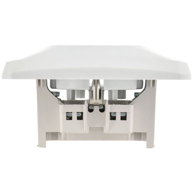 Розетка 1-м СП Вега РС10-3-ВБ с заземл. контактом без защ. штор 16А бел. IEK ERV11-K01-16-DM