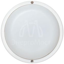 Светильник светодиодный ЖКХ ДПО-1400 18Вт 4000К IP65 круг с микроволнов. датчиком движения EKF BKL-1400DM-R-18-4000