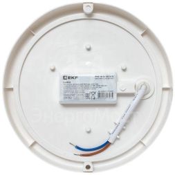 Светильник светодиодный ЖКХ ДПО-1400 18Вт 4000К IP65 круг с микроволнов. датчиком движения EKF BKL-1400DM-R-18-4000