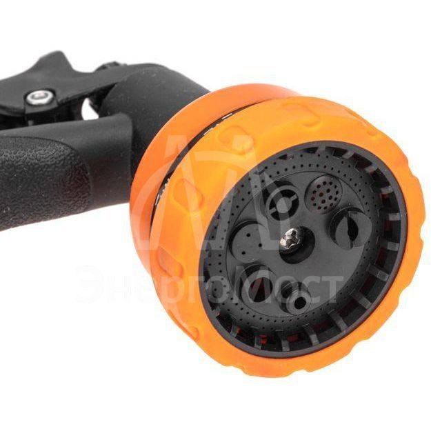 Пистолет-распылитель с резиновой ручкой 7 режимов ЧЕТЫРЕ СЕЗОНА 62-0282