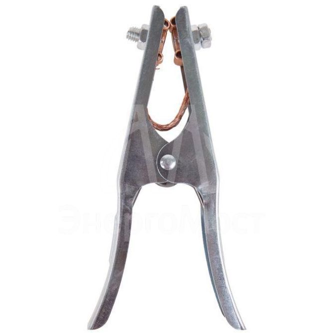 Зажим &amp;quot;крокодил&amp;quot; 300А 170мм для сварки (блистер) Rexant 16-0053