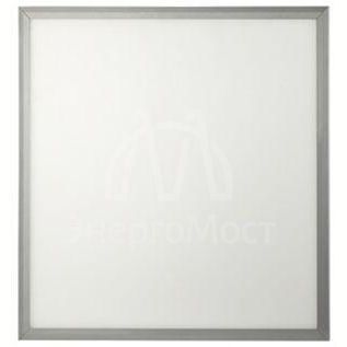 Светильник SPL-510-S-65K-040 IP40 595х595х8 40Вт 3420лм 6500К без драйвера панель сер. Эра Б0048924