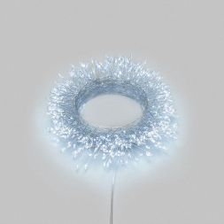 Гирлянда светодиодная "Роса" "Фейерверк" с трансформатором 20м 2000 LED бел. IP44 230В Neon-Night 303-455