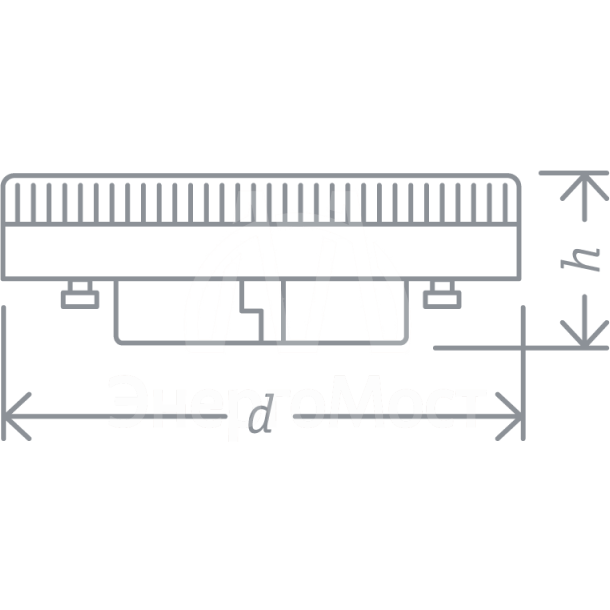 Лампа светодиодная 94 248 NLL-GX53-6-230-4K 6Вт таблетка 4000К бел. GX53 460лм 220-240В Navigator 94248