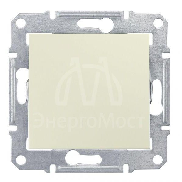 Механизм выключателя 1-кл. СП Sedna 10А IP20 (сх. 1) 250В беж. SchE SDN0100147