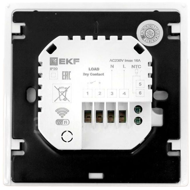 Терморегулятор для водяного/газового бойлера Умный EKF Connect ett-5
