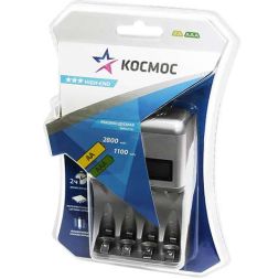 Устройство зарядное КОС 505 (без аккум.) 2.5ч (1-4 АА.ААА) Космос KOC505