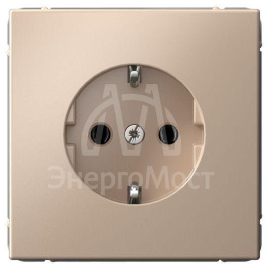 Розетка ArtGallery 16А с заземл. механизм песочн. SE GAL001243