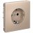 Розетка ArtGallery 16А с заземл. механизм песочн. SE GAL001243