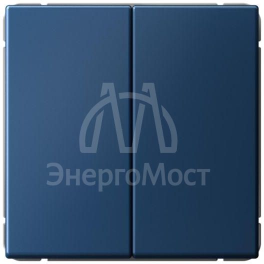 Переключатель 2-кл. ArtGallery (сх. 6/2) 10AX механизм аквамарин SE GAL001165