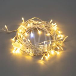 Гирлянда &amp;quot;Нить&amp;quot; 20м с эффектом мерцания прозр. провод IP44 230В диоды теплые бел. 150 LED Neon-Night 305-566