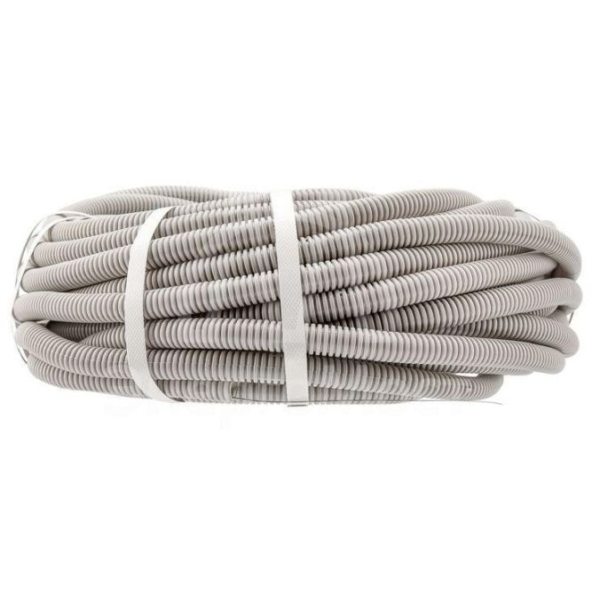 Труба гофрированная ПВХ d20мм с протяжкой (уп.25м) Rexant 28-0201-25